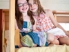 My girls, Emma and Erin, at Camp Mikell 2011