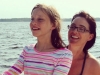 Me with my youngest, Erin, boating on the Bay 2014